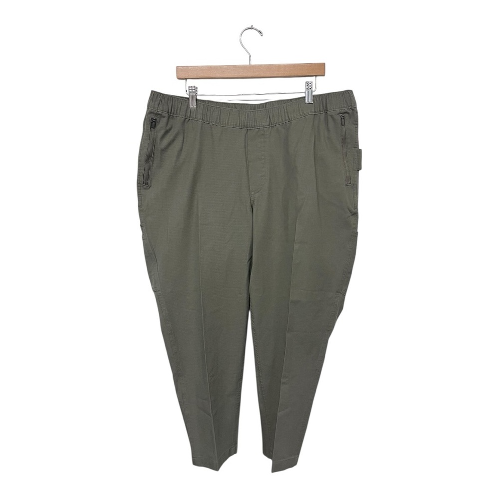 Carhartt |‎ Force Ripstop Pants BN6194-W Gray Green Plus XL 16-18